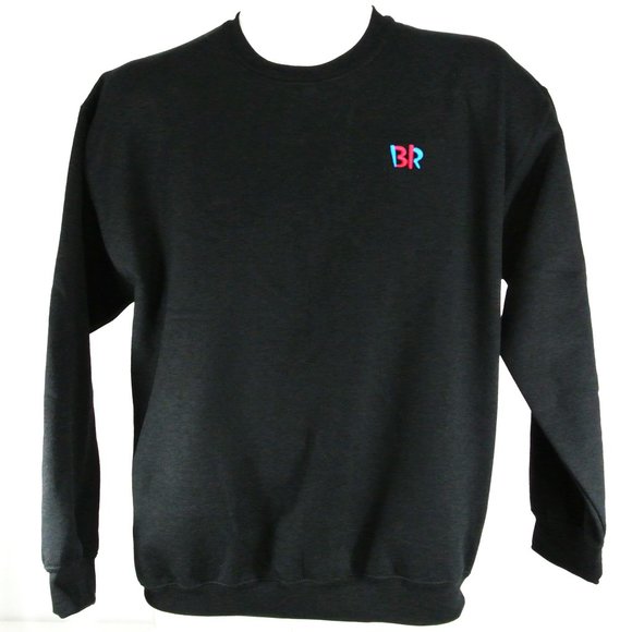BASKIN ROBBINS 31 Ice Cream Employee Uniform Black Sweatshirt NEW Size L Large - Picture 1 of 6